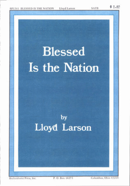Blessed Is the Nation image number null