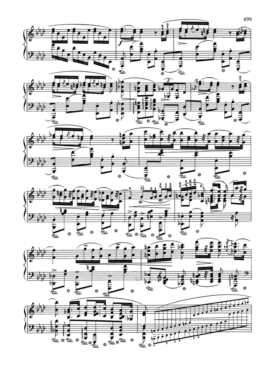 Polonaise in A-flat Major, Op. 53 Piano Solo scores gallery preview page 2