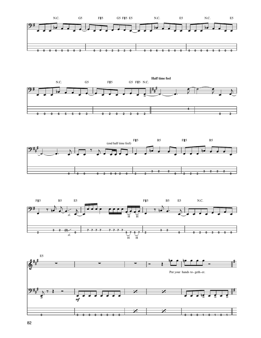 Enter Sandman Acoustic Guitar scores gallery preview page 4