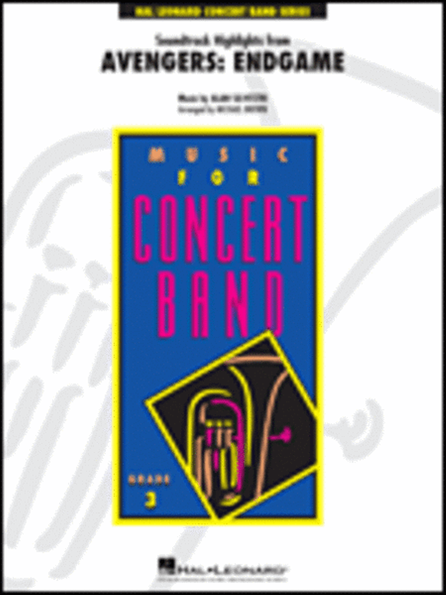 Soundtrack Highlights from Avengers: Endgame Concert Band scores gallery preview page 1