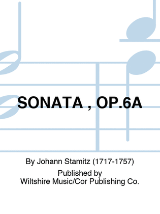 SONATA , OP.6A