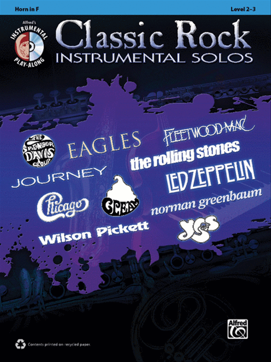 Classic Rock Instrumental Solos Horn Solo scores gallery preview page 1