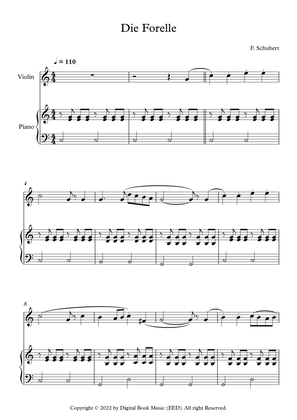 Die Forelle - Franz Schubert (Violin + Piano)