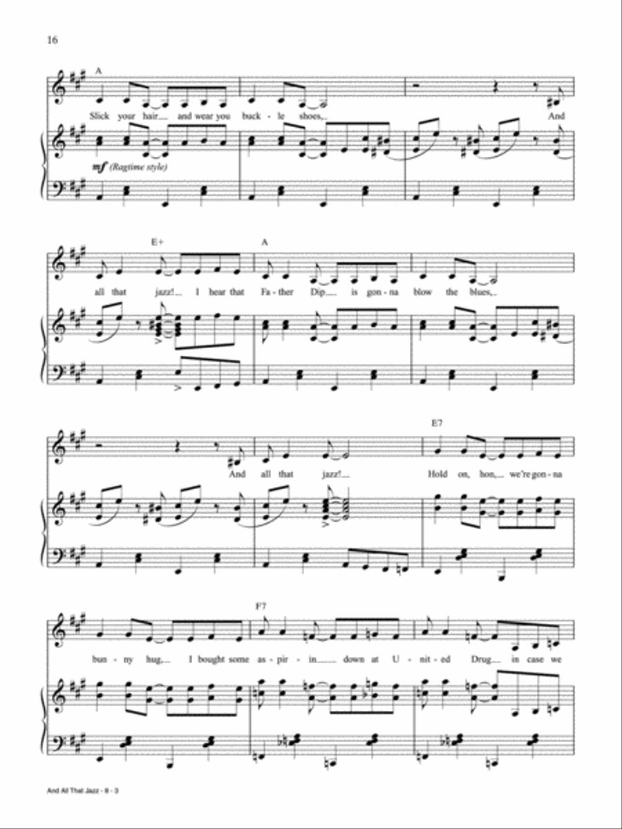 And All That Jazz (from 