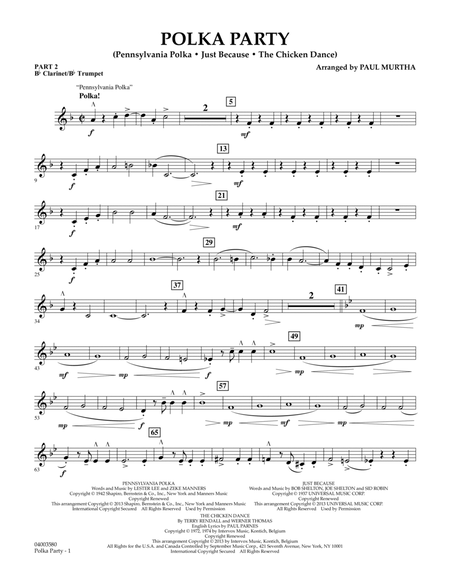 Polka Party - Pt.2 - Bb Clarinet/Bb Trumpet