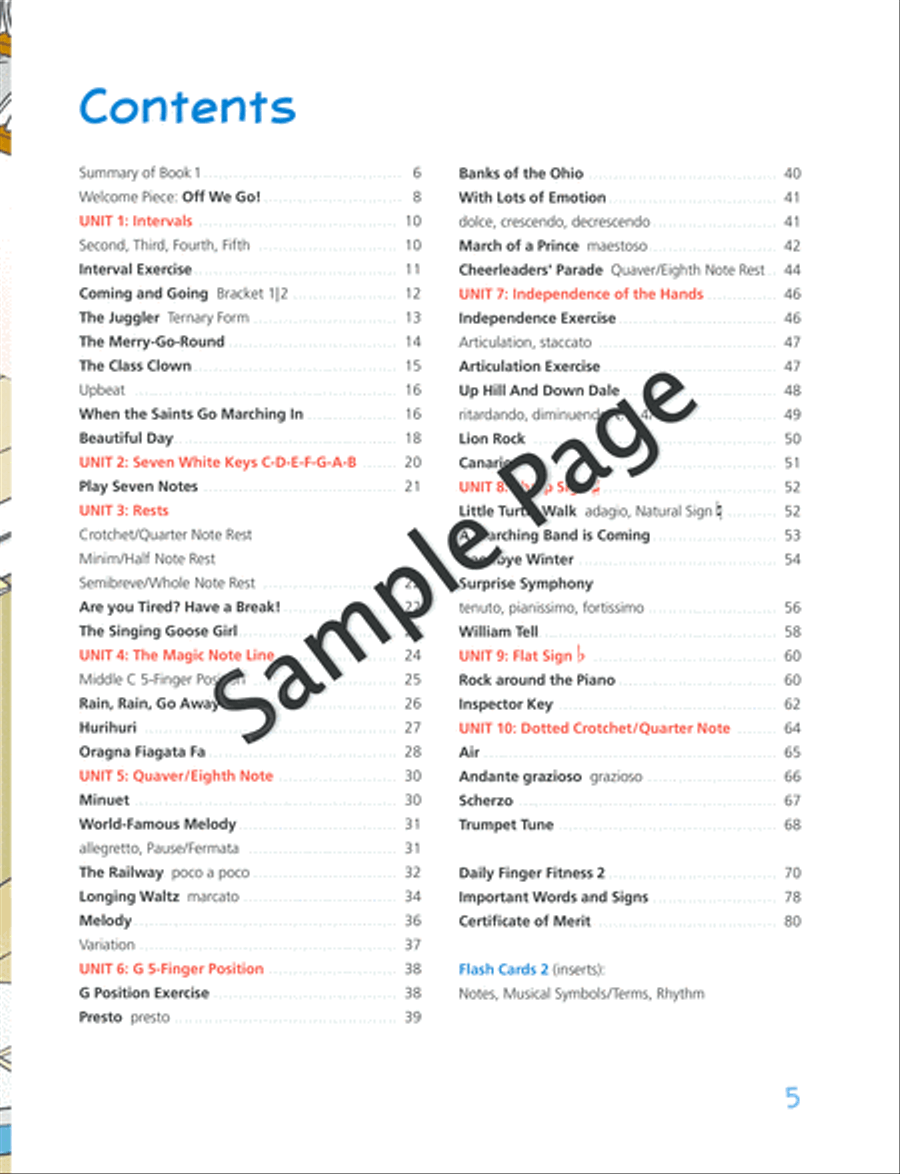 Piano Junior: Lesson Book 2 Piano Method scores gallery preview page 6