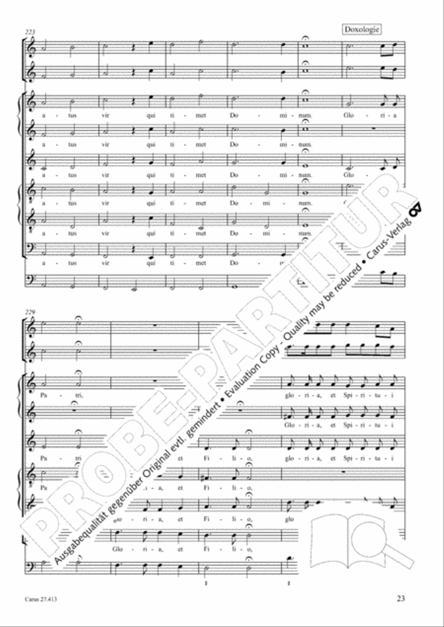 Beatus Primo Beatus Primo Choir scores gallery preview page 28