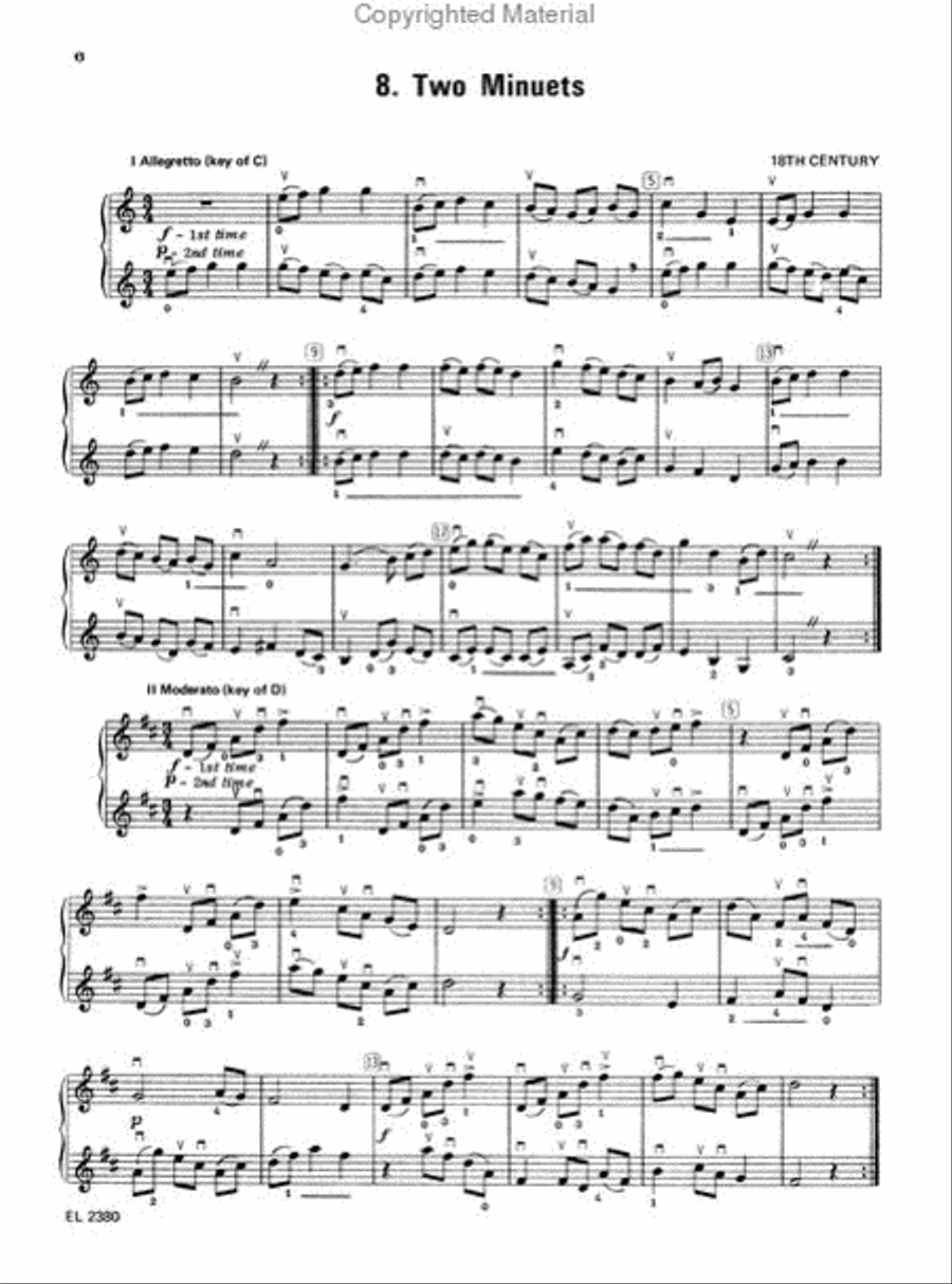 Chamber Music for Two String Instruments, Book 2 Chamber Orchestra scores gallery preview page 4