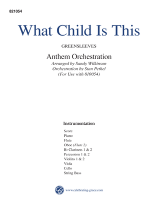 What Child Is This Orchestration (Digital)