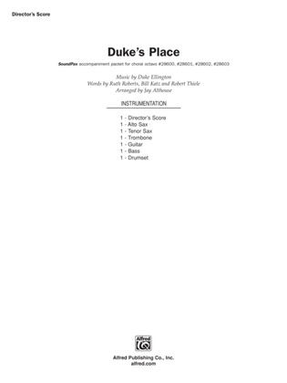 Duke's Place: Score