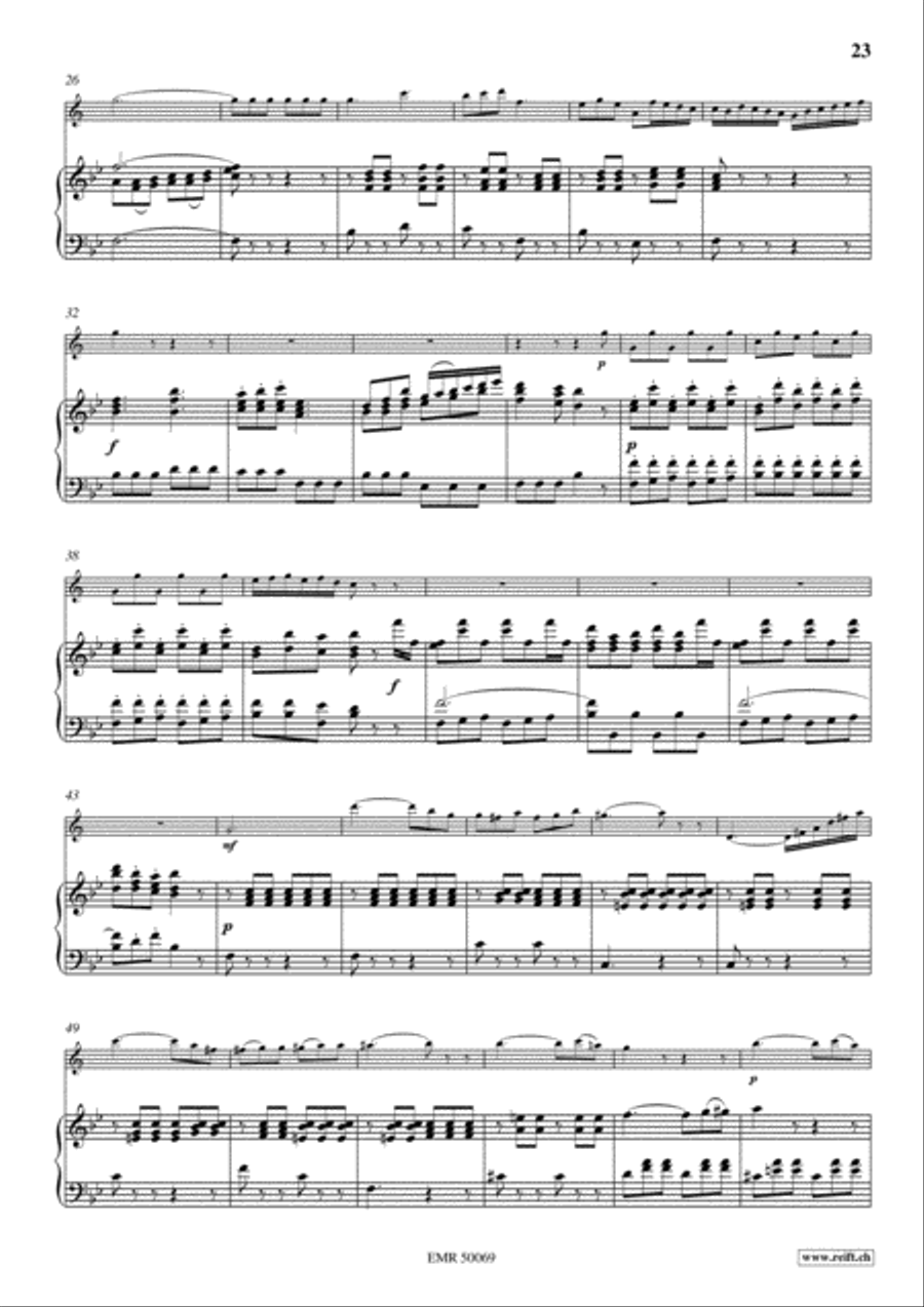 Grand Concerto Clarinet Solo scores gallery preview page 10