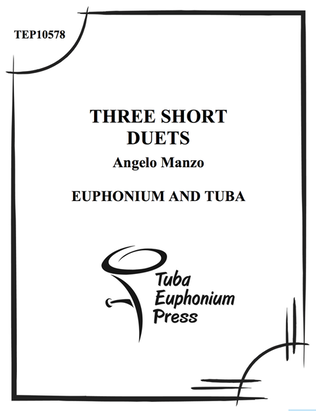 Book cover for Three Short Duets
