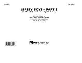 Jersey Boys: Part 3 - Full Score