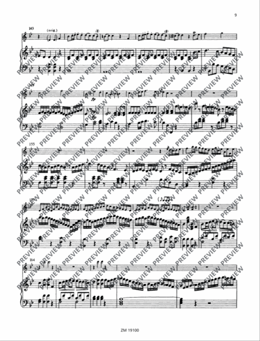 Sonata Sonata Flute Solo scores gallery preview page 10