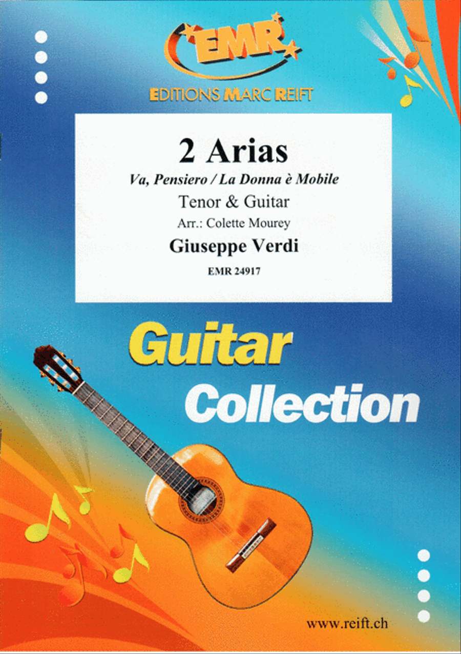 2 Arias Guitar scores gallery preview page 1
