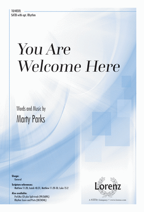 Book cover for You Are Welcome Here