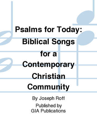 Book cover for Psalms for Today