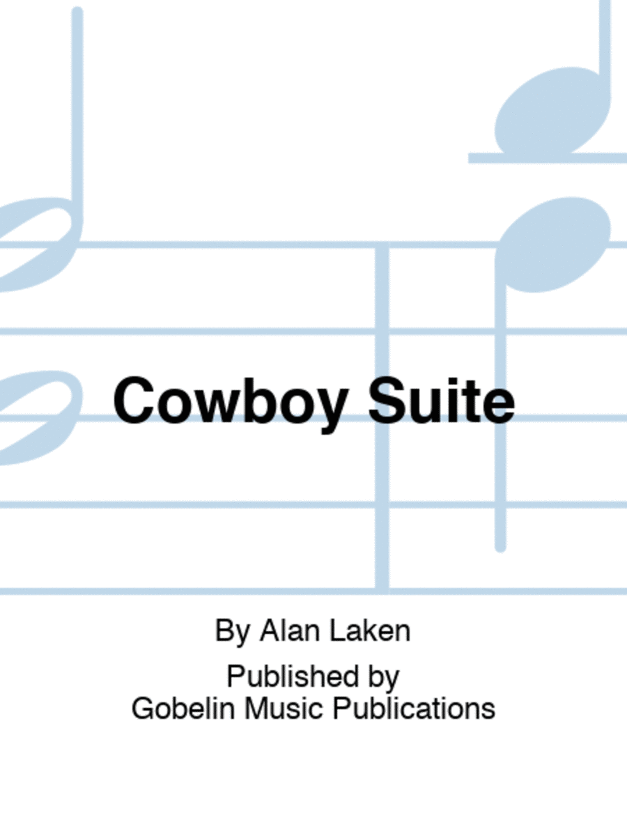 Cowboy Suite Brass Band scores gallery preview page 1