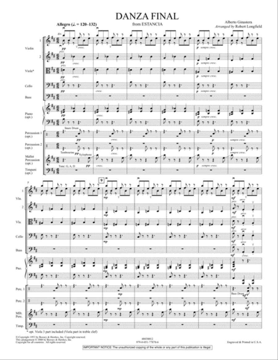 Danza Final (from 