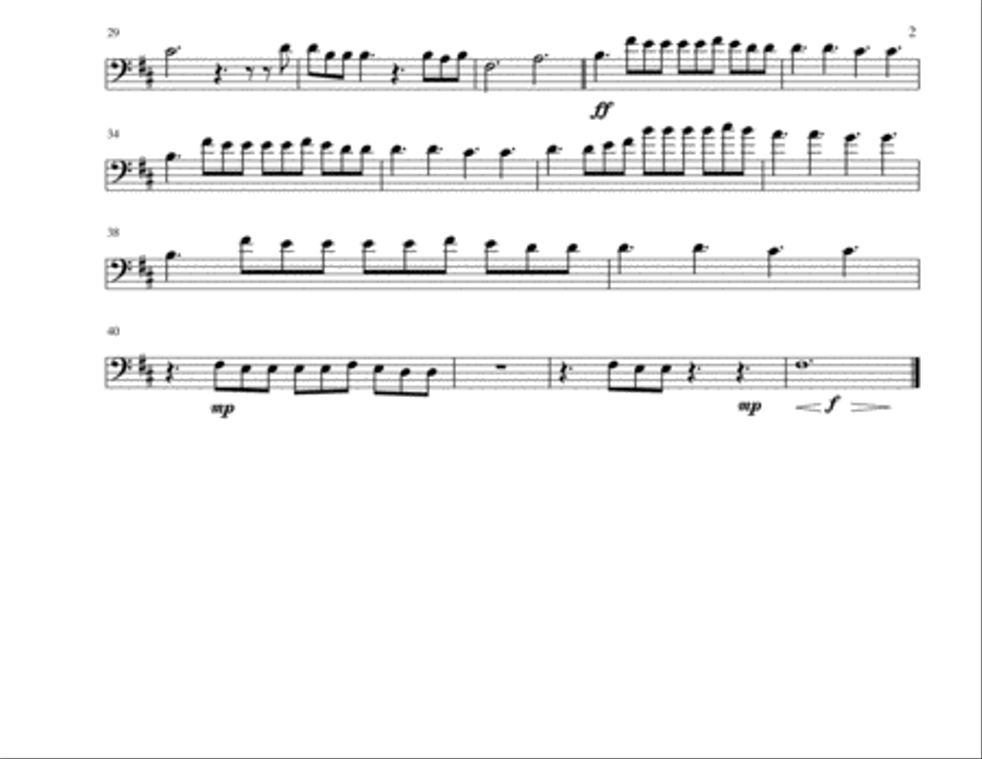 Say Something String Duet scores gallery preview page 4
