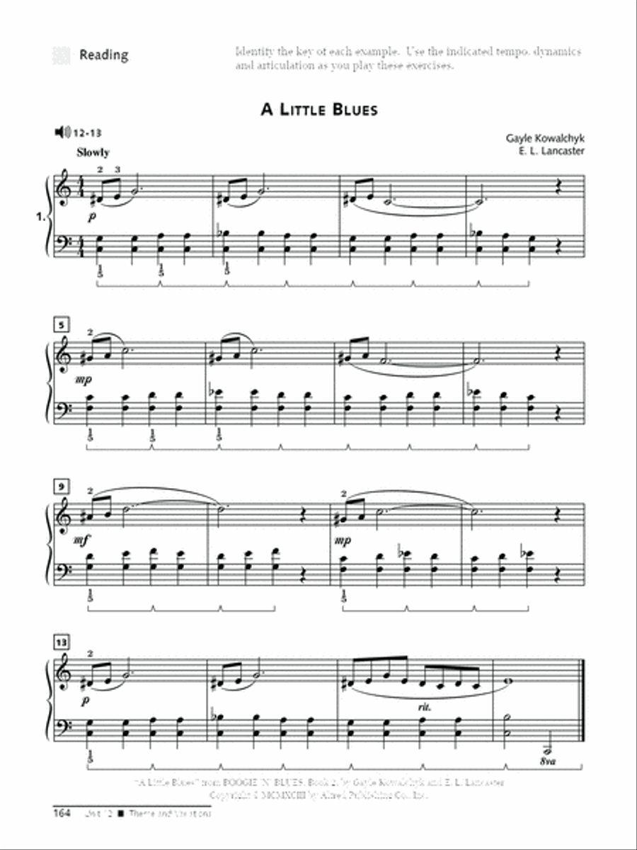 Alfred's Group Piano for Adults Student Book, Book 2 Piano Method scores gallery preview page 12