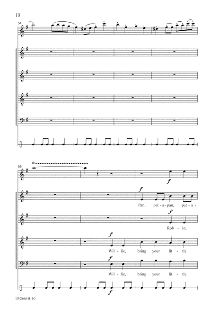 Pat-a-pan 4-Part scores gallery preview page 10
