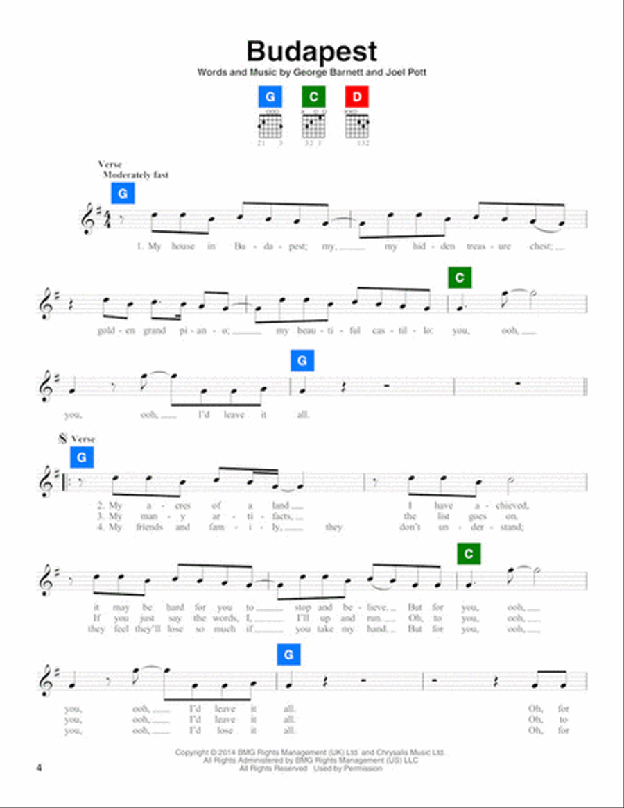 ChordBuddy Pop Hits Songbook by Various Electric Guitar
