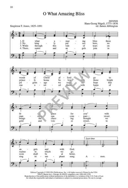 Seven Hymns by African American Methodist Bishops