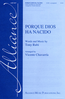 Book cover for Porque Dios Ha Nacido