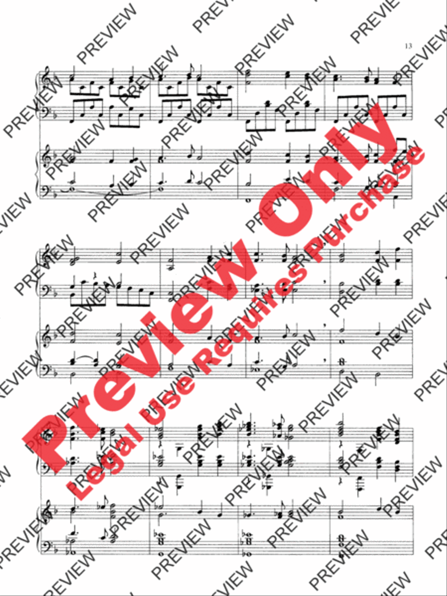 Peaceful Meditations Organ scores gallery preview page 8