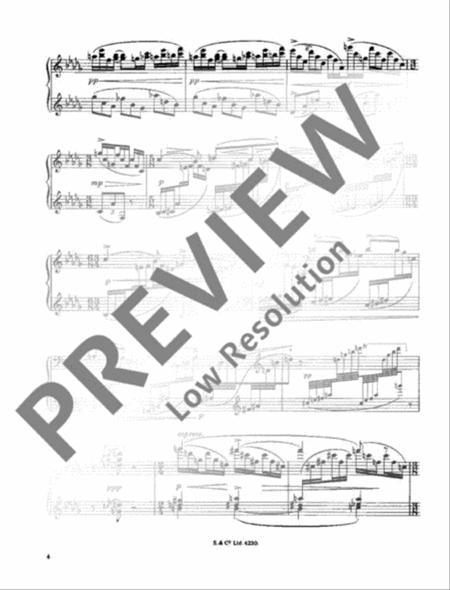 Miroirs Miroirs Piano Solo scores gallery preview page 5