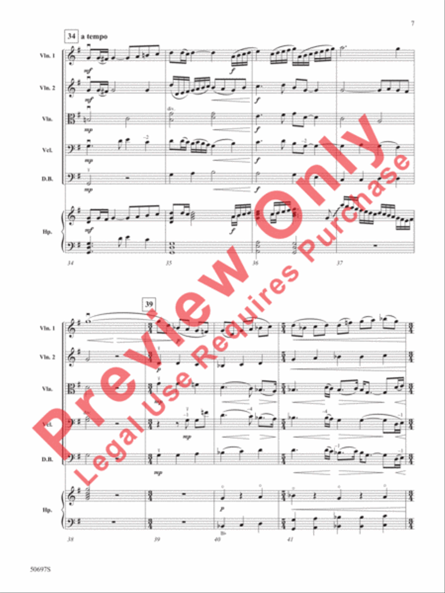 The Wexford Carol String Orchestra scores gallery preview page 8