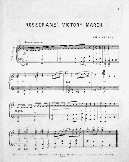 Rosencrans' Victory March