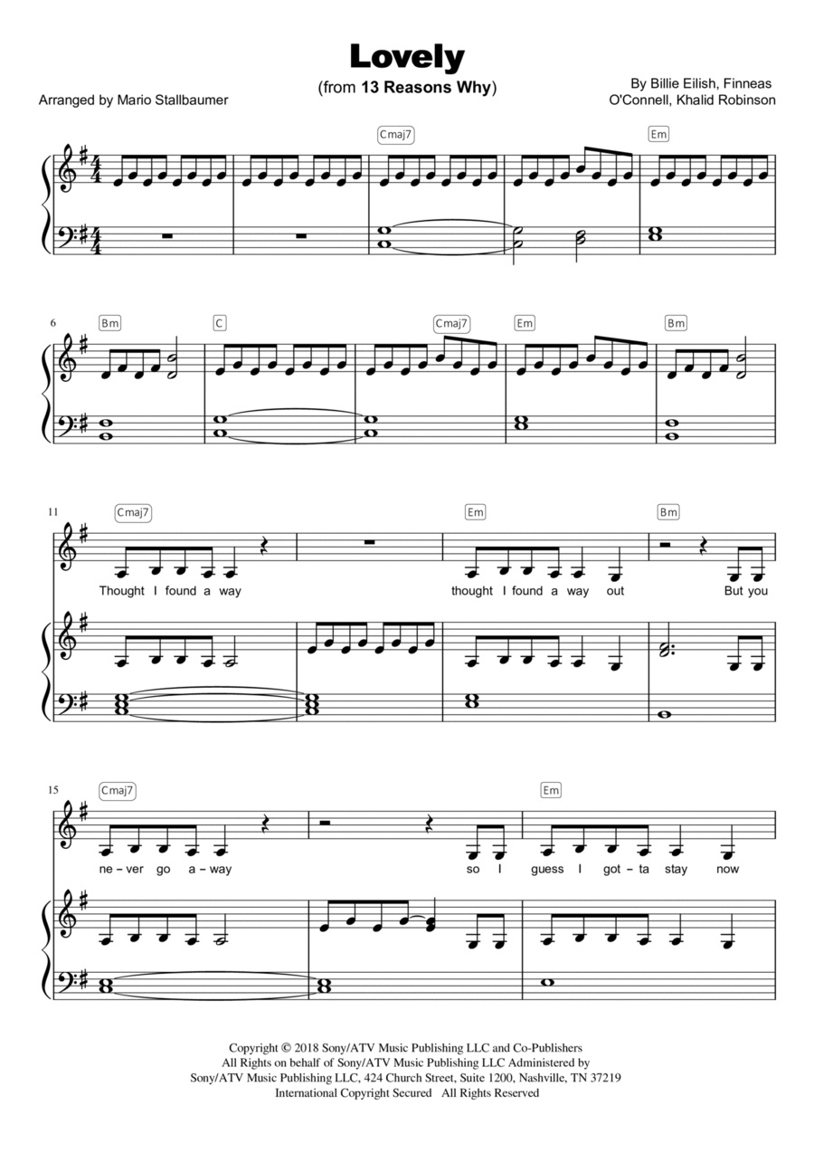 Lovely Voice scores gallery preview page 1