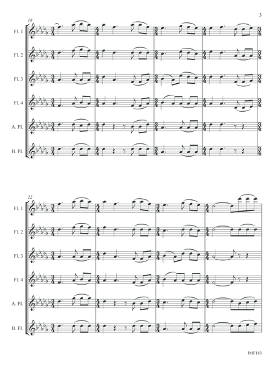 Beyond the Highest Star Beyond the Highest Star Flute Choir scores gallery preview page 6