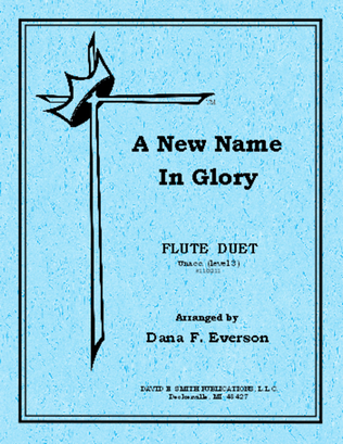 Book cover for A New Name In Glory (unacc)