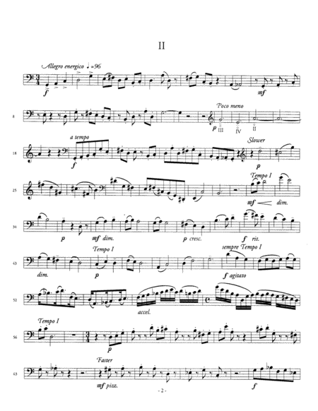 [Luening] Sonata (No. 2) for Cello Solo