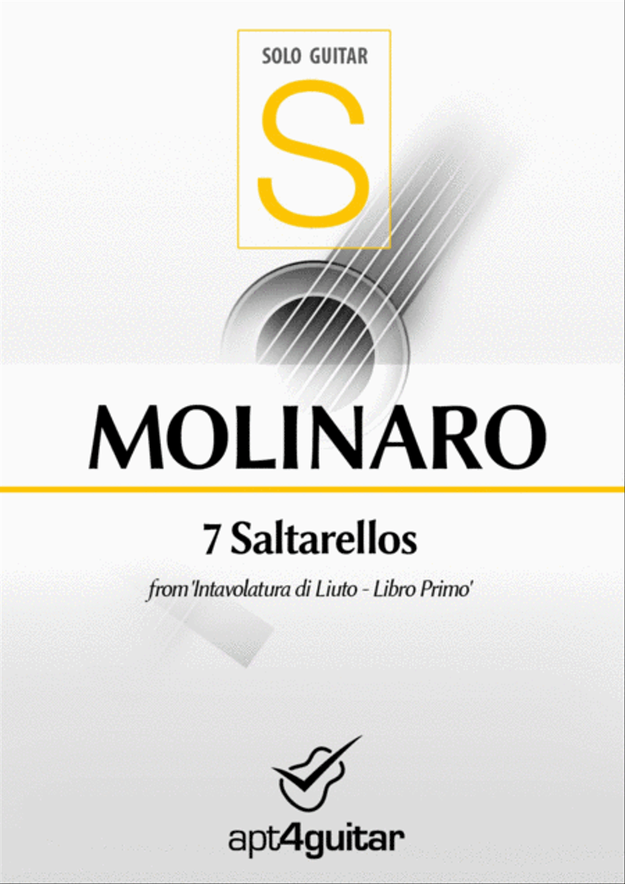 7 Saltarellos 7 Saltarellos Classical Guitar scores gallery preview page 1