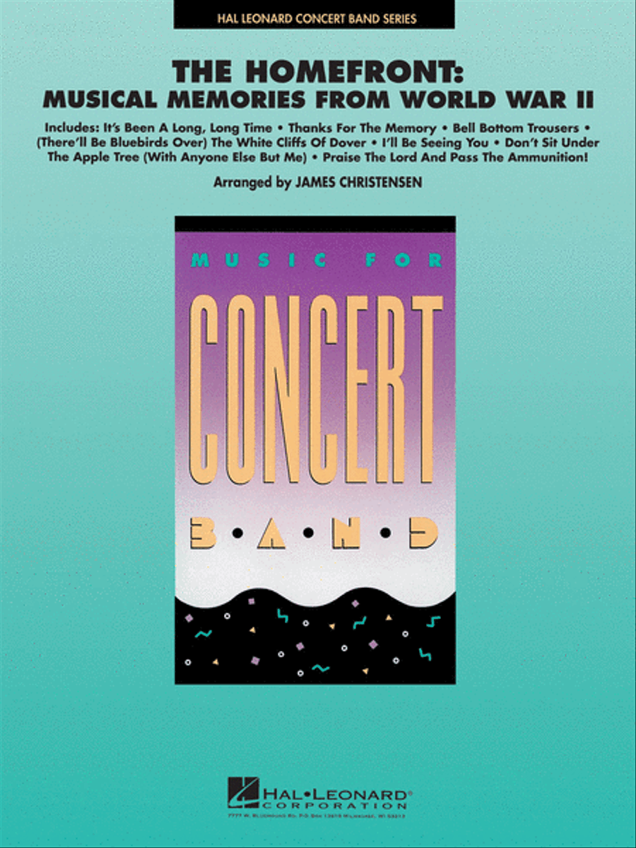 The Homefront: Musical Memories from World War II Concert Band scores gallery preview page 1