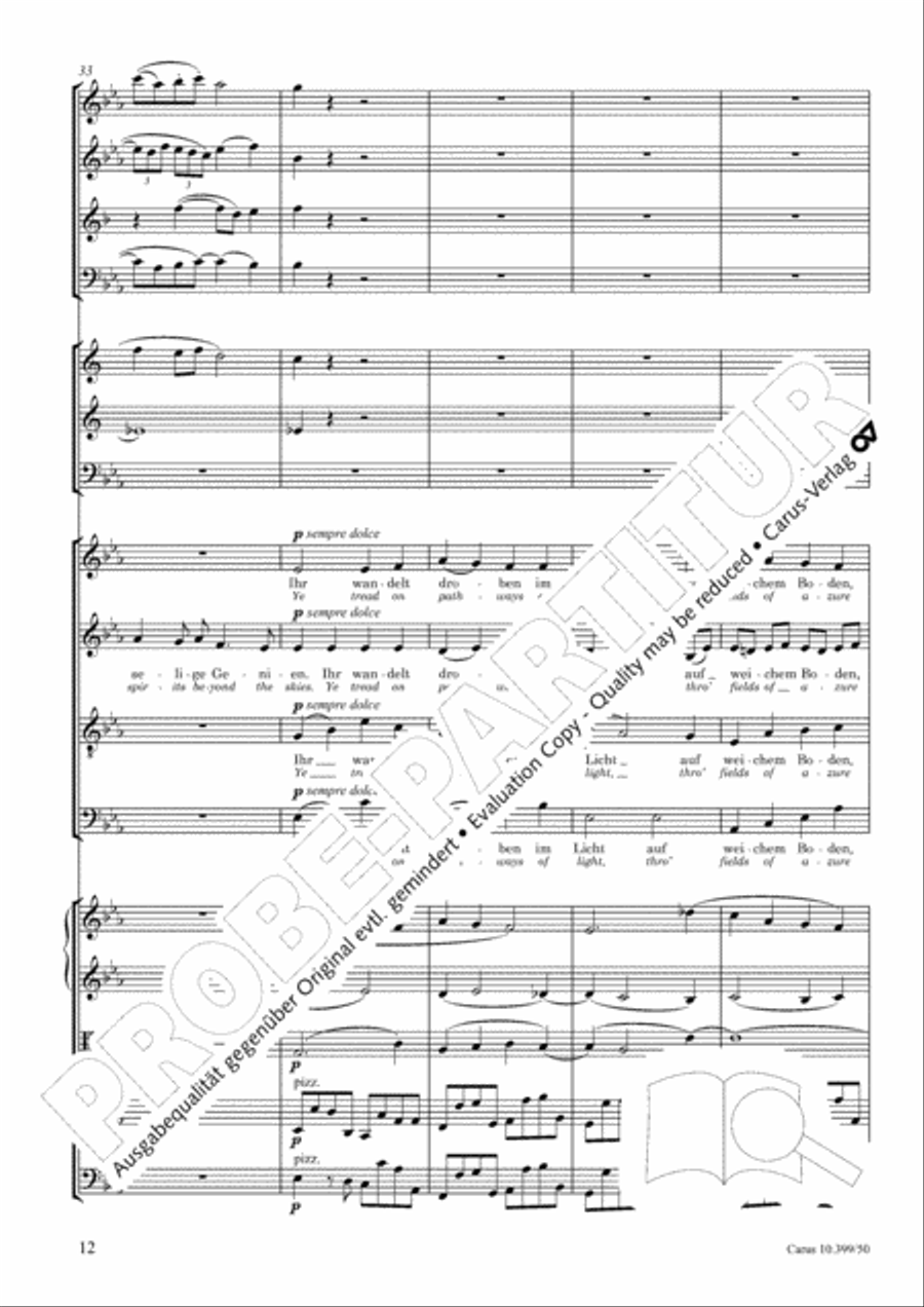 Schicksalslied, Op. 54 Schicksalslied, Op. 54 Choir scores gallery preview page 13