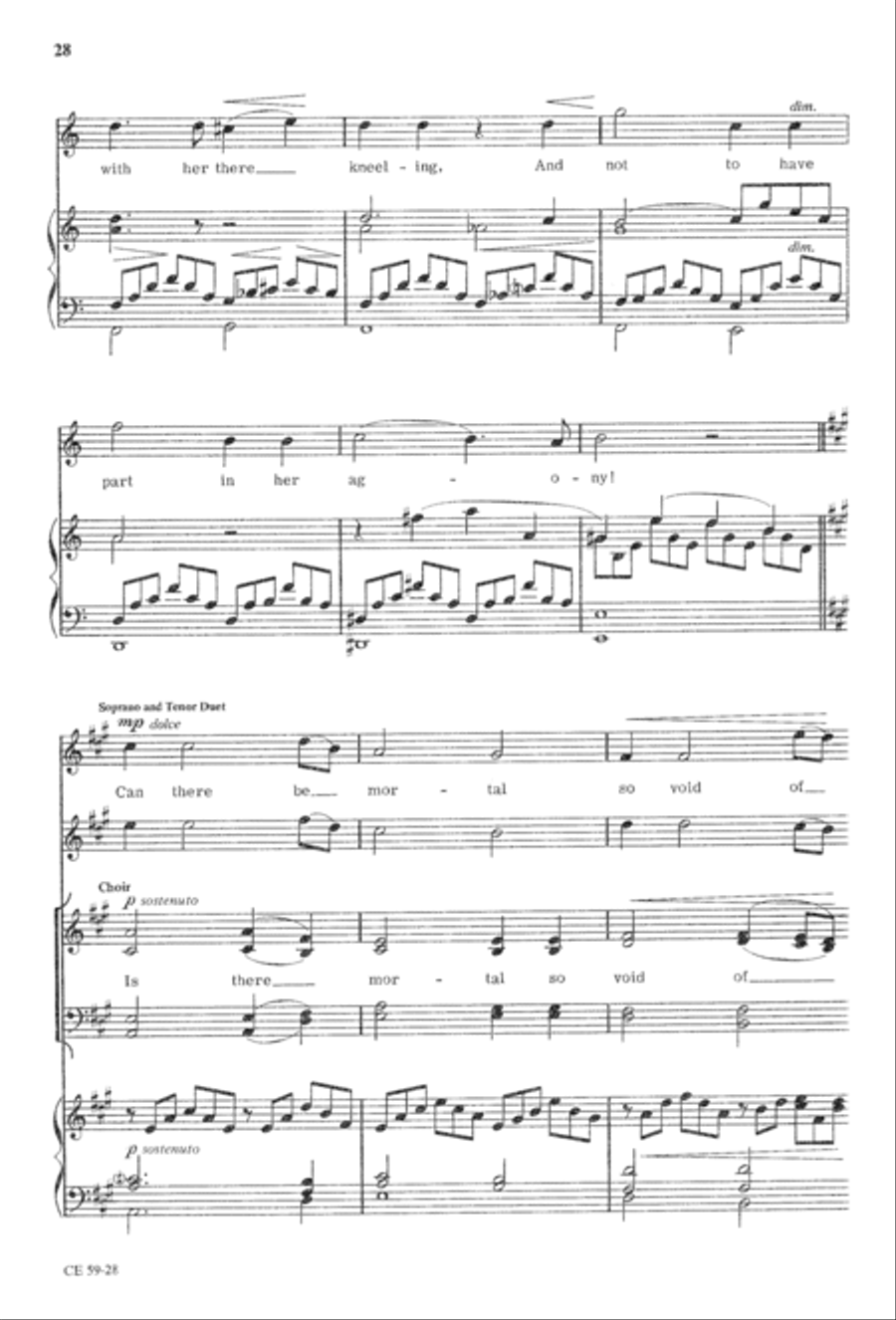 The Seven Last Words of Christ 4-Part scores gallery preview page 30