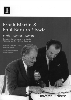 Frank Martin & Paul Badura-Skoda: Letters