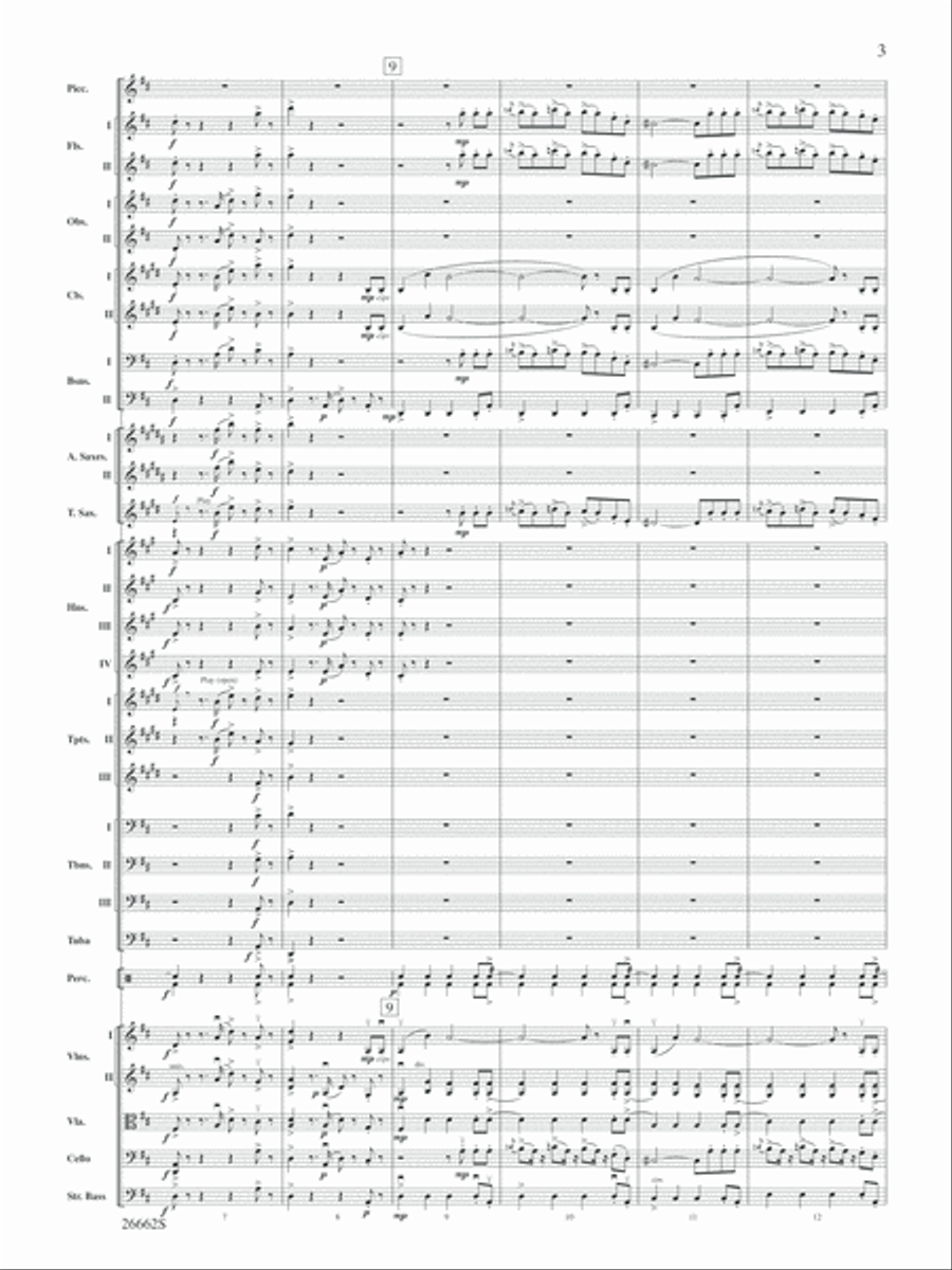 Blue Tango: Score Full Orchestra scores gallery preview page 3