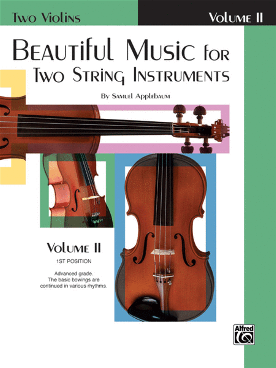 Beautiful Music for Two String Instruments, Book 2 Chamber Orchestra scores gallery preview page 1