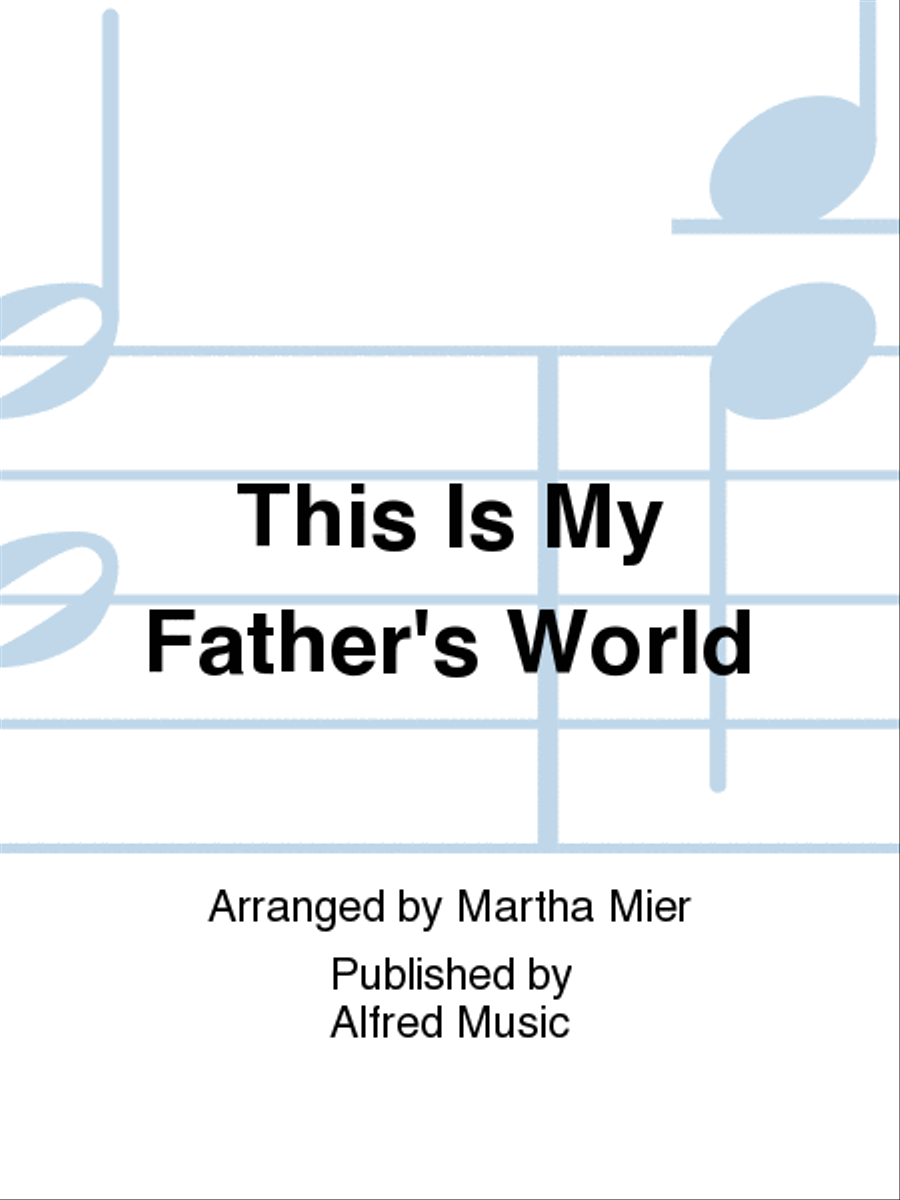 This Is My Father's World Easy Piano scores gallery preview page 1