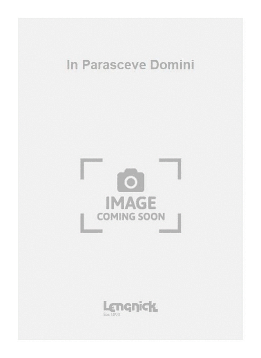 In Parasceve Domini SSA scores gallery preview page 1