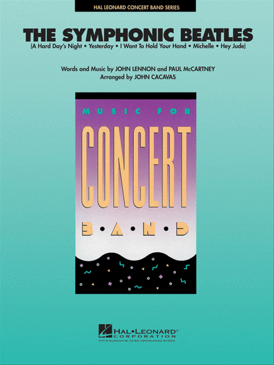 The Symphonic Beatles Concert Band scores gallery preview page 1