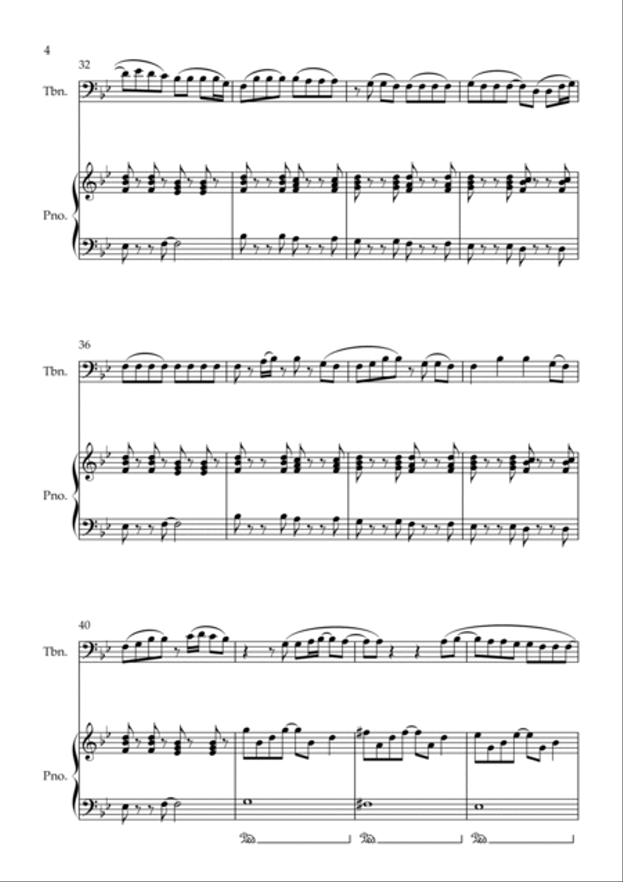 Permission To Dance Piano scores gallery preview page 4