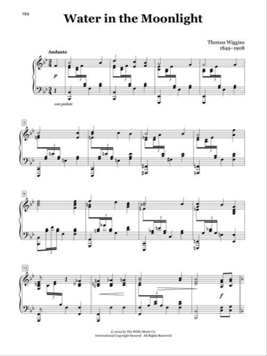 Masterpieces for the Modern Pianist Piano scores gallery preview page 10