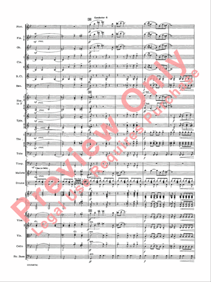 Themes from 007 Full Orchestra scores gallery preview page 9